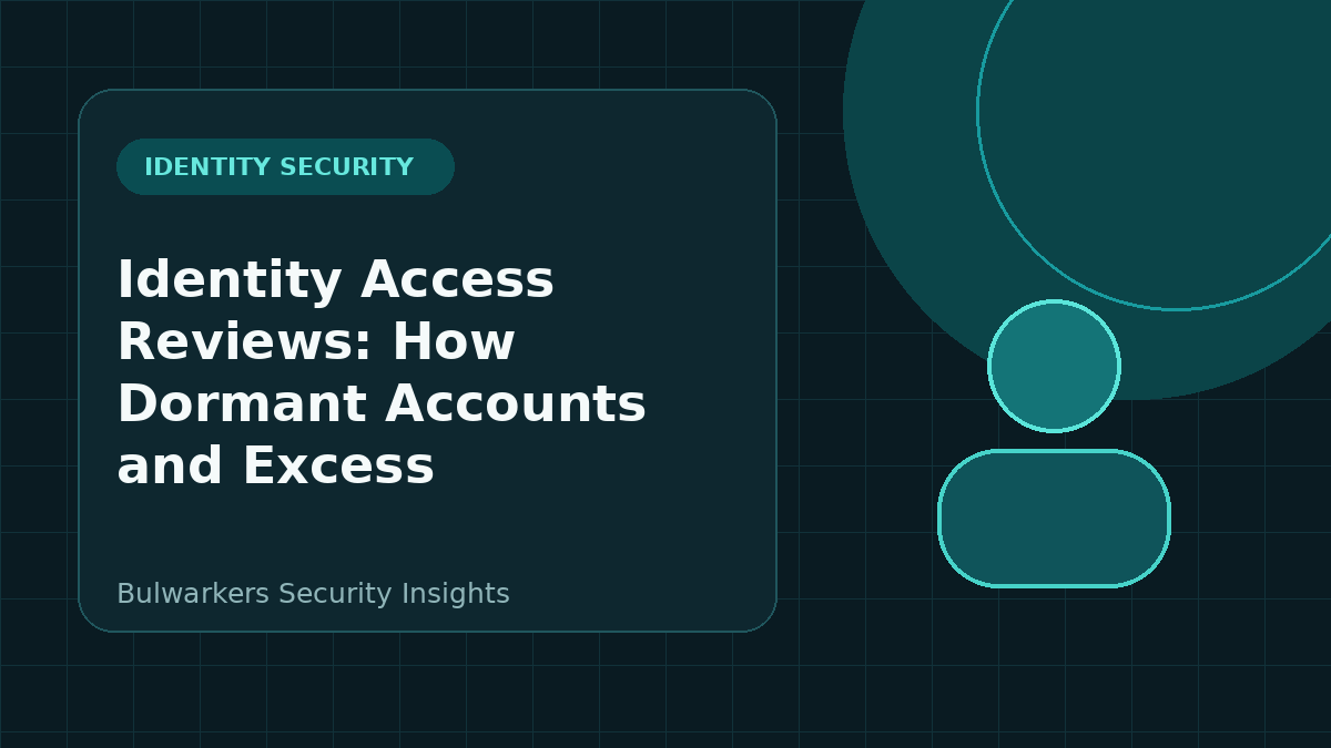 Identity Access Reviews: How Dormant Accounts and Excess Privilege Become Attack Paths illustration