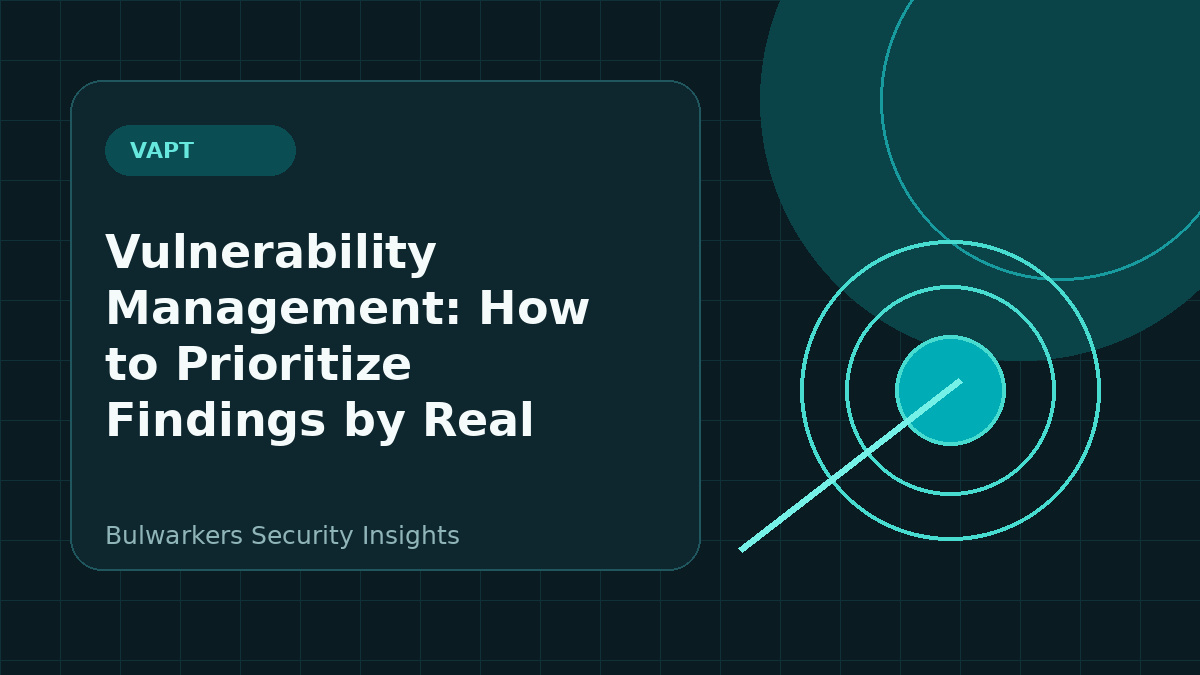 Vulnerability Management: How to Prioritize Findings by Real Business Risk illustration
